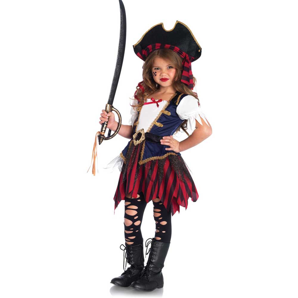 Leg Avenue - Caribbean Pirate Costume Kids - Multicolours Product image